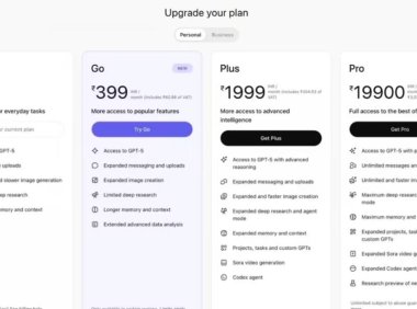 OpenAI推出ChatGPT Go套餐，地区限定定价32元