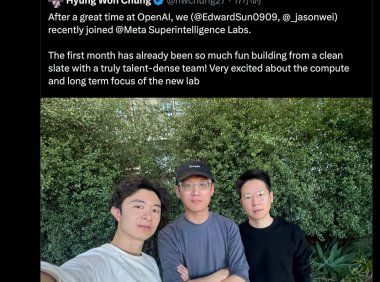 Meta挖走OpenAI多名人才，华人研究员集体跳槽