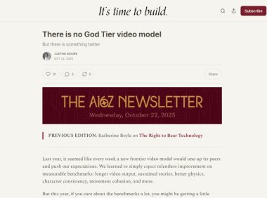 AI视频生成走向专业化与产品化：多样化模型分工与市场机会