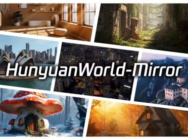 腾讯混元世界模型1.1正式开源 支持多视图视频输入秒级创建3D世界