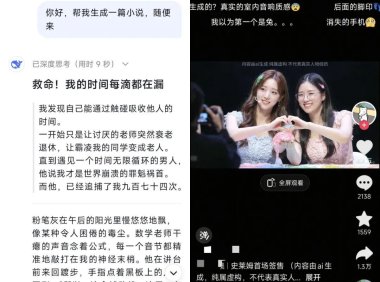 AI生成内容强制标识新规实施 多平台上线显式隐式双重标记