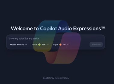 微软推出AI语音生成工具Copilot Audio Expressions