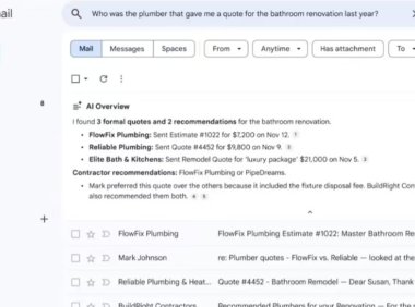 谷歌Gmail新增Gemini AI功能升级智能邮件体验