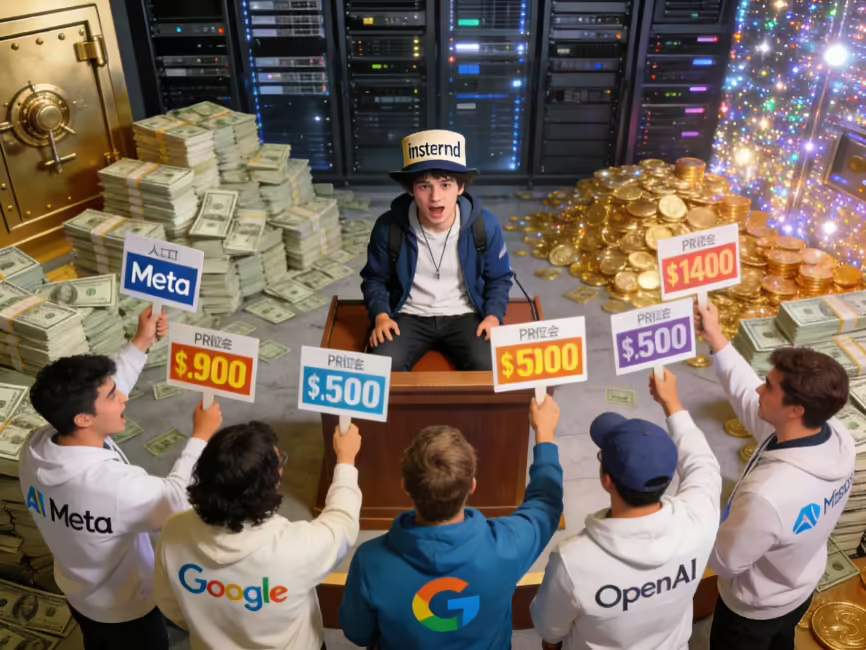 AI 推高“大厂实习生”薪资，OpenAI、谷歌等祭出全职员工级待遇