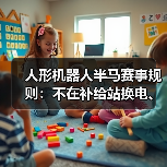 人形机器人半马赛事规则:不在补给站换电、中途更换机器人将面临罚时(图2) 人形机器人半马赛事规则:不在补给站换电、中途更换机器人将面临罚时(图2)