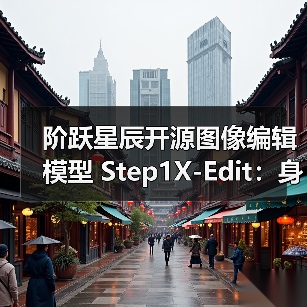 阶跃星辰开源图像编辑模型 Step1X-Edit:身份一致性保持、区域级控制(图3) 阶跃星辰开源图像编辑模型 Step1X-Edit:身份一致性保持、区域级控制(图3)