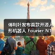 傅利叶发布首款开源人形机器人 Fourier N1:高 1.3m + 重 38kg + 续航 2 小时(图3) 傅利叶发布首款开源人形机器人 Fourier N1:高 1.3m + 重 38kg + 续航 2 小时(图3)