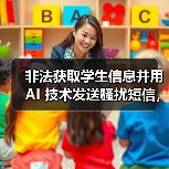 非法获取学生信息并用 AI 技术发送骚扰短信,在校大学生被抓(图4) 非法获取学生信息并用 AI 技术发送骚扰短信,在校大学生被抓(图4)