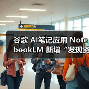 谷歌 AI笔记应用 NotebookLM 新增“发现资料”功能，可自动检索相关网络资源（图2）