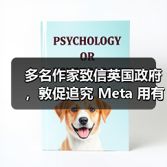 多名作家致信英国政府，敦促追究 Meta 用有版权书籍训练 AI 的侵权责任（图2）