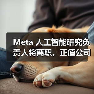 Meta 人工智能研究负责人将离职，正值公司加大 AI 投入之际（图3）