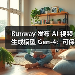 Runway 发布 AI 视频生成模型 Gen-4:可保持角色、场景高度一致性(图3) Runway 发布 AI 视频生成模型 Gen-4:可保持角色、场景高度一致性(图3)