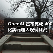 OpenAI 宣布完成 400 亿美元超大规模融资,估值达 3000 亿美元(图3) OpenAI 宣布完成 400 亿美元超大规模融资,估值达 3000 亿美元(图3)