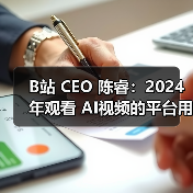 B站 CEO 陈睿:2024 年观看 AI视频的平台用户超八成是 95 后(图4) B站 CEO 陈睿:2024 年观看 AI视频的平台用户超八成是 95 后(图4)