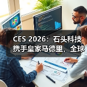 CES 2026：石头科技携手皇家马德里，全球首款能扫楼梯的扫地机器人亮相（图4）