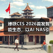绿联CES 2026首发智能生态，以AI NAS引领未来生活（图2）