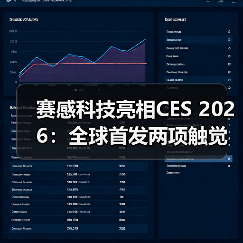 赛感科技亮相CES 2026：全球首发两项触觉传感新技术（图3）