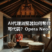 AI代理浏览器如何帮你写代码？Opera Neon全新功能解析