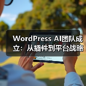 WordPress AI团队成立:从插件到平台战略升级(图4) WordPress AI团队成立:从插件到平台战略升级(图4)