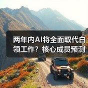 两年内AI将全面取代白领工作?核心成员预测引热议(图3) 两年内AI将全面取代白领工作?核心成员预测引热议(图3)