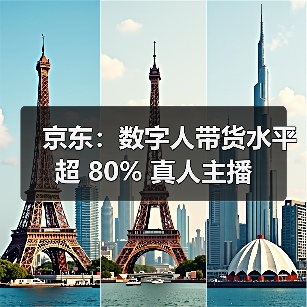 京东：数字人带货水平超 80% 真人主播（图3）