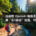 未来AI设备将如何彻底改变日常生活？OpenAI或推出“第三核心设备”