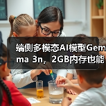 端侧多模态AI模型Gemma 3n，2GB内存也能畅玩AI应用