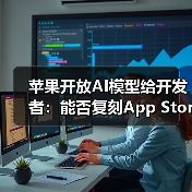 苹果开放AI模型给开发者:能否复刻App Store生态?(图3) 苹果开放AI模型给开发者:能否复刻App Store生态?(图3)