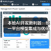 本地AI开发新利器:统一平台模型集成与优化方案(图1) 本地AI开发新利器:统一平台模型集成与优化方案(图1)
