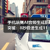 手机端侧AI音频生成新突破:8秒极速生成11秒音频(图4) 手机端侧AI音频生成新突破:8秒极速生成11秒音频(图4)