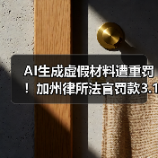 AI生成虚假材料遭重罚!加州律所法官罚款3.1万美元引热议(图2) AI生成虚假材料遭重罚!加州律所法官罚款3.1万美元引热议(图2)