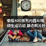 荣耀400系列内置AI视频生成功能 静态照片秒变5秒动态视频(图1) 荣耀400系列内置AI视频生成功能 静态照片秒变5秒动态视频(图1)