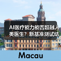 AI医疗能力能否超越人类医生？新基准测试结果揭晓（图1）