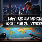 扎克伯格预言AR眼镜将颠覆手机形态，VR或成新一代电视（图1）