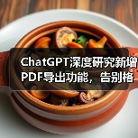 ChatGPT深度研究新增PDF导出功能，告别格式错乱（图2）