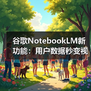 谷歌NotebookLM新功能:用户数据秒变视频?AI播客后又添视觉新玩法(图4) 谷歌NotebookLM新功能:用户数据秒变视频?AI播客后又添视觉新玩法(图4)