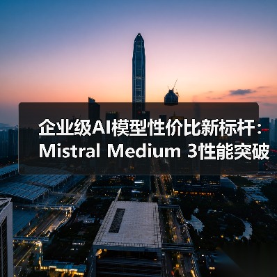 企业级AI模型性价比新标杆:Mistral Medium 3性能突破(图4) 企业级AI模型性价比新标杆:Mistral Medium 3性能突破(图4)