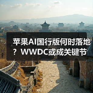 苹果AI国行版何时落地？WWDC或成关键节点
