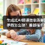 生成式AI翻译效率质量矛盾怎么破？首部指南来了
