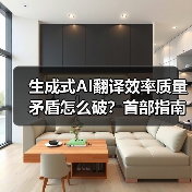 生成式AI翻译效率质量矛盾怎么破?首部指南来了(图3) 生成式AI翻译效率质量矛盾怎么破?首部指南来了(图3)