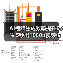 AI视频生成效率提升65% 5秒出1080p视频仅需1分钟（图4）
