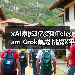 xAI豪掷3亿资助Telegram Grok集成 挑战X平台能否抗衡?(图3) xAI豪掷3亿资助Telegram Grok集成 挑战X平台能否抗衡?(图3)