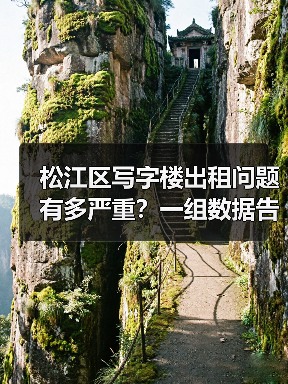 松江区写字楼出租问题有多严重?一组数据告诉你答案(图3) 松江区写字楼出租问题有多严重?一组数据告诉你答案(图3)