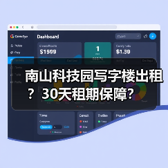 南山科技园写字楼出租？30天租期保障？（图3）