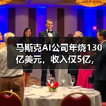 马斯克AI公司年烧130亿美元，收入仅5亿，资金缺口如何填补？