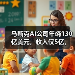 马斯克AI公司年烧130亿美元,收入仅5亿,资金缺口如何填补?(图4) 马斯克AI公司年烧130亿美元,收入仅5亿,资金缺口如何填补?(图4)