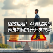 边改边看!AI编程实时预览如何提升开发效率?(图4) 边改边看!AI编程实时预览如何提升开发效率?(图4)