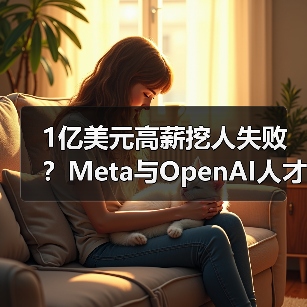 1亿美元高薪挖人失败？Meta与OpenAI人才争夺战真相