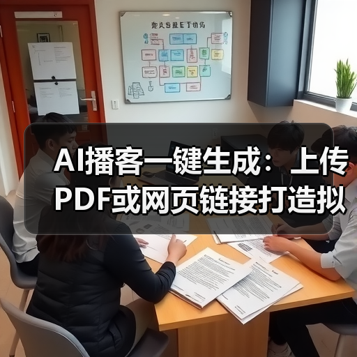 AI播客一键生成：上传PDF或网页链接打造拟人双人对话
