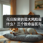 花店投资的最大风险是什么?三个致命盲区与应对框架(图4) 花店投资的最大风险是什么?三个致命盲区与应对框架(图4)